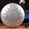 6 Inch 8 Notes Handpan Drum with Travel Bag and Mallets Hand Pan Drum Rain Chime for Entertainment  Yoga Zen Gifts