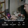 Thermal Camera, Compatible with USB-C Android Device, 512 x 384 Super Resolution, 256 x 192 IR Resolution Thermal Imager, -4°F~1022°F Temp Range -Grey