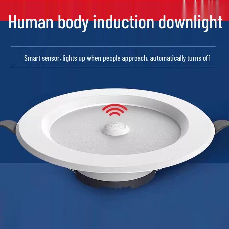 Smart LED Recessed Downlight with Motion & Light Sensor