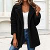 Jacket Dressy Casual Fall Winter Coat Teddy Cardigan Sweater