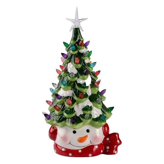 

Yousheng Tabletop Christmas Tree Light Battery Powered Indoor/Outdoor Multicolored Lights Desk Classic Xmas Tree Decoration E