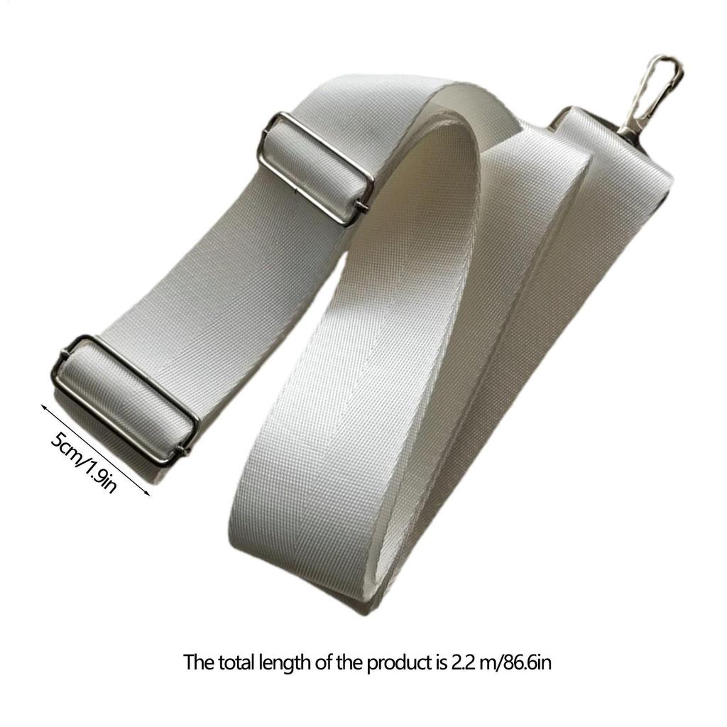 For Tennis Games Tennis Net Center Strap 130g 220x5cm Nylon Adjustable Net Webbing White For Tennis Nets Center Belt