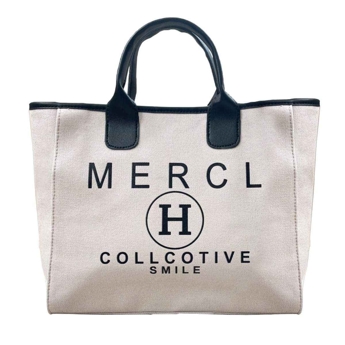 

Tote Large Free Logo Canvas Bag [DIVA Rose] Women s Bag, Canvas, Capacity, Lightweight, Standing, Handbag, Handbag, Stylish, Mother s Bag, (Gray) сірий колір
