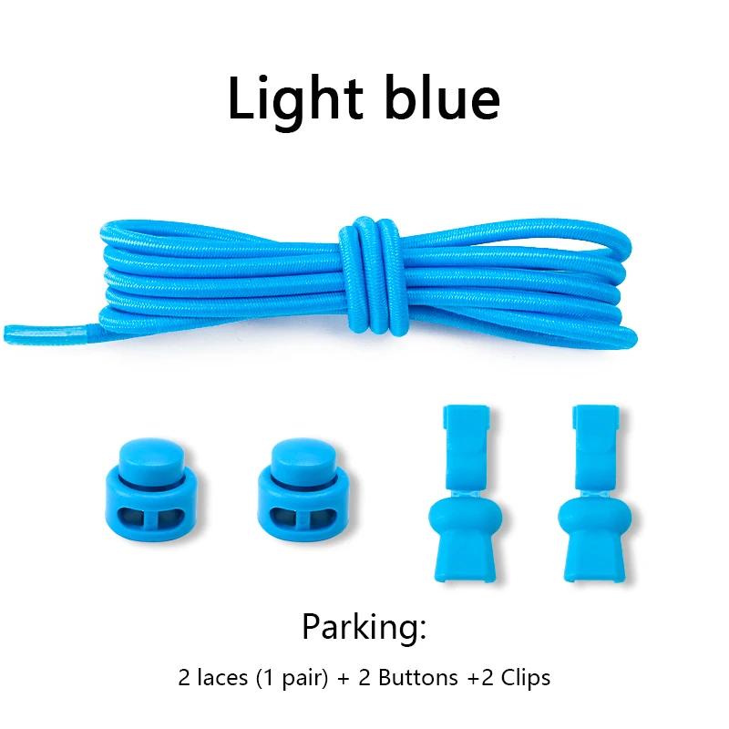 1 pár Elastické tkaničky Tkaničky do bot bez zavazování Unisex Rychlé tkaničky Kulaté gumičky Líné tkaničky Sportovní tkaničky do bot