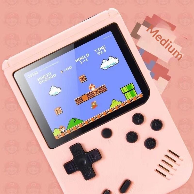 500 in 1 Mini-Handheld-Spieler Tragbare Retro-Videokonsole für Einzel- und Doppelspieler Für Game Boy Emulator Videospiel