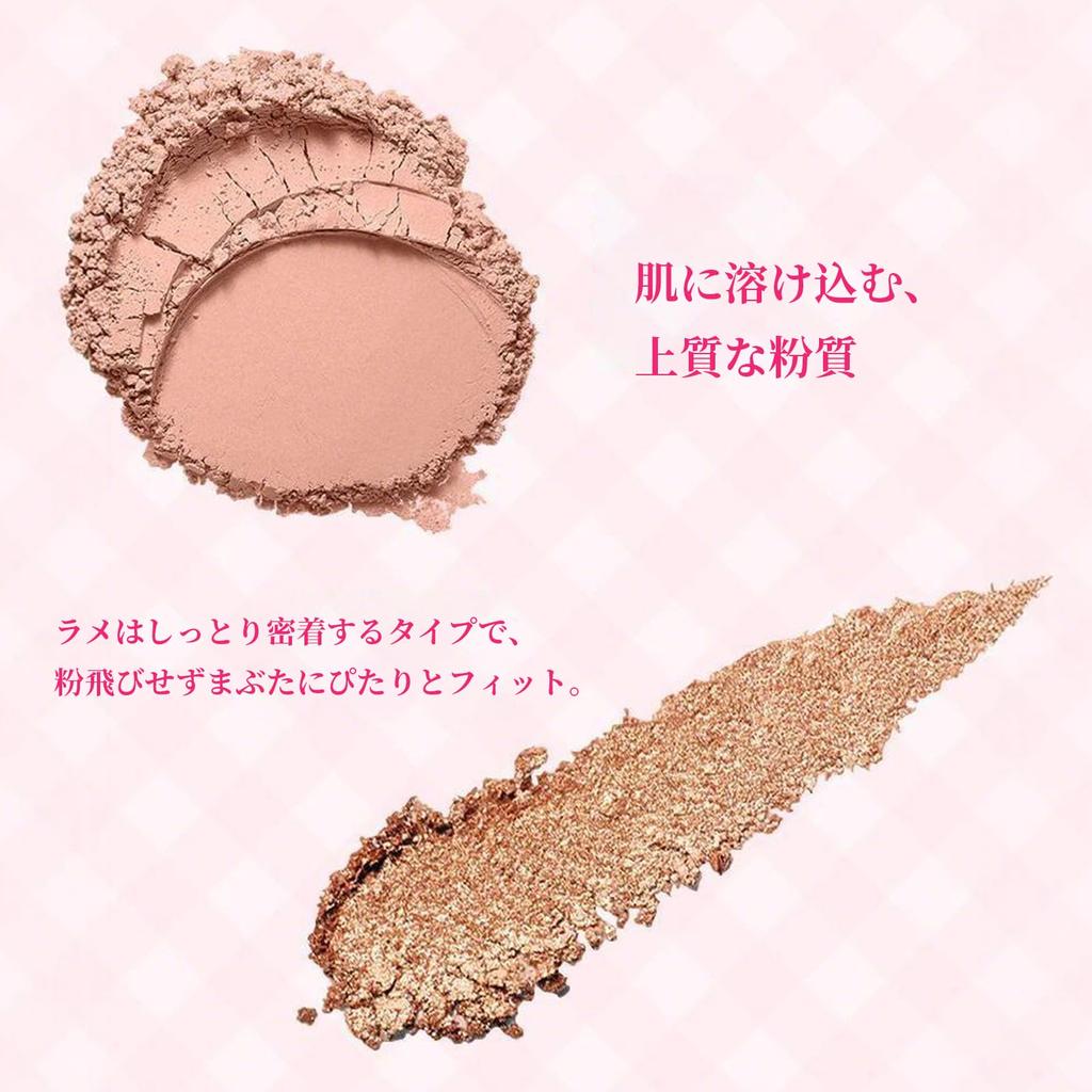Eyeshadow Matte Fine Natural High Color Waterproof Daily Office Gift 3-Color Palette & Glitter, Beginner-Friendly, Makeup, Payoff, Gradient, &