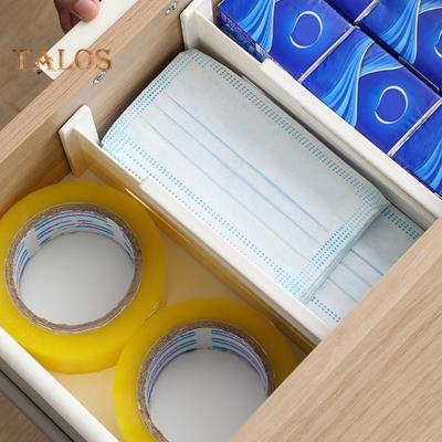 2/4 pezzi divisori per cassetti, organizer per cassetti regolabili, riutilizzabili, di facile installazione, espandibili.