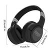 Cuffie Musicali Wireless Over-Ear Pieghevoli Leggere Cuffie per la Vita per Telefono Computer