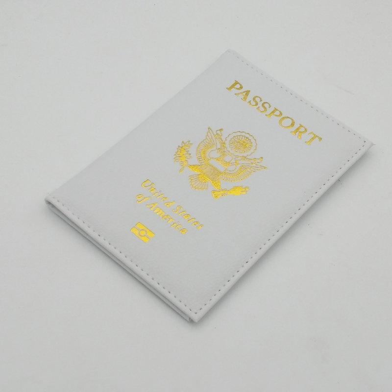 Vibrant Candy Color Passport Travel Organizer Holder Card Case Protector American Cover