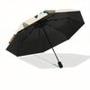 1pc Fish Pattern Automatic Open/Close Exquisite Umbrella Sturdy Iron Frame, Compact Travel Umbrella, Intricate Design Umbrella a0829056