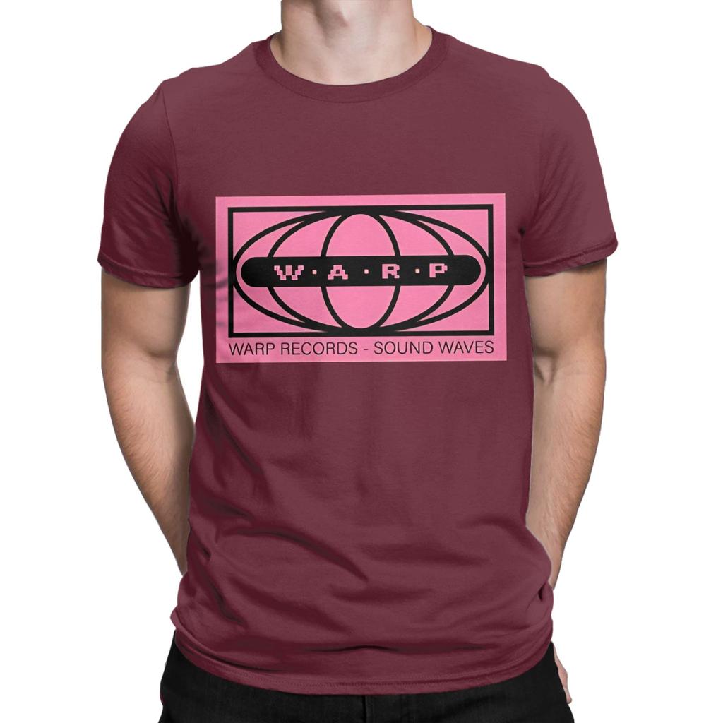 Warp United Vintage Records Design Funny 100 Cotton TShirt Warp Records Tees Tops For Unisex