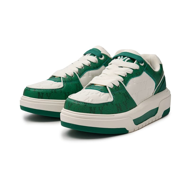 MLB Chunky Liner Low top Casual Shoes Unisex Green 3ASXCMN4N-50GRS