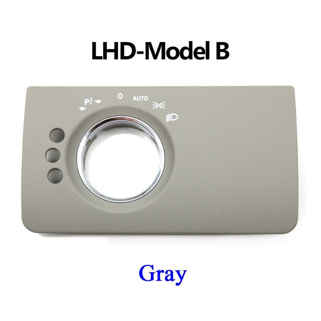 Interior Front Head Lamp Headlight Switch Button Panel Cover Replacement For Mercedes Benz W164 ML GL 300 350 450 500 2005-2011