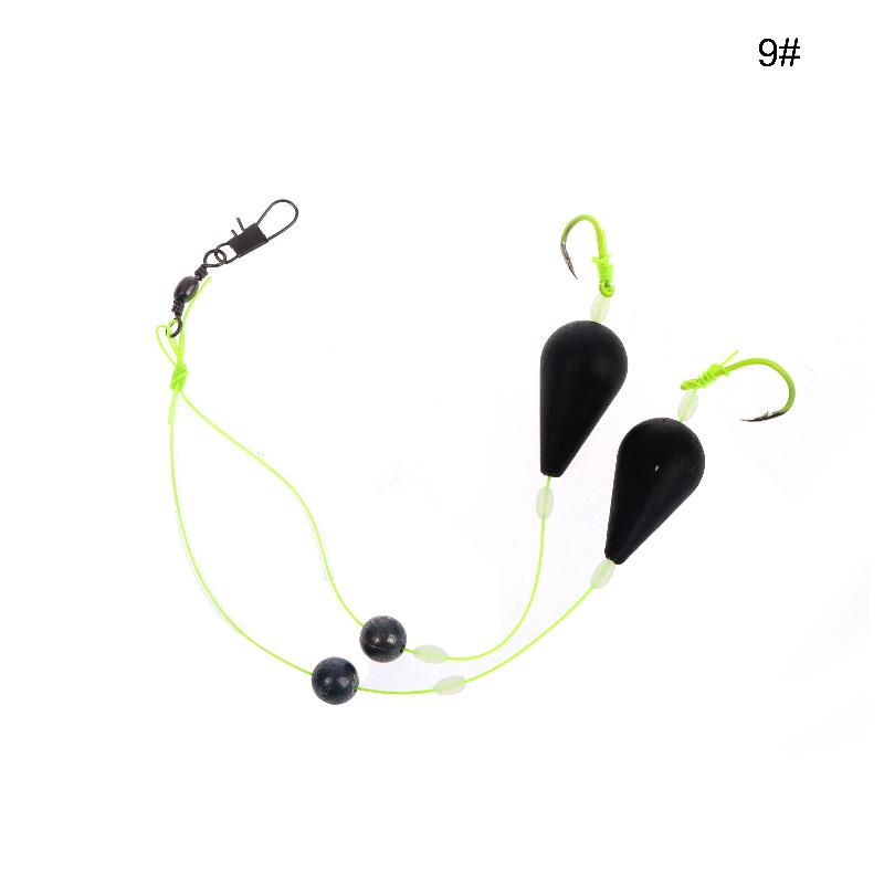 

1Pcs High Sensitivity Inverted Bottom Double Hook Fishing Float Kit Suitable For Sea And Freshwater Fishing