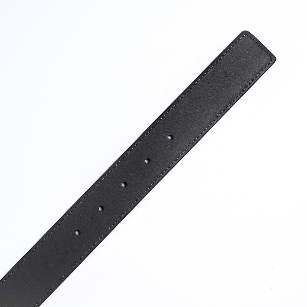 Emporio Armani Belt Width Black Stringer System Compatible Reversible Y4S195 YLO8J 80741 88001 3.5cm Men's [Item]