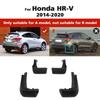 4PCS Car Mud Flaps Splash Guards Mudguards Car Mud Flaps Compatible with HONDA HRV 2014 2015 2016 2017 2018 2019 2020