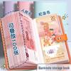 2025 Cash Savings & Account Book with Money Clip for Banknotes