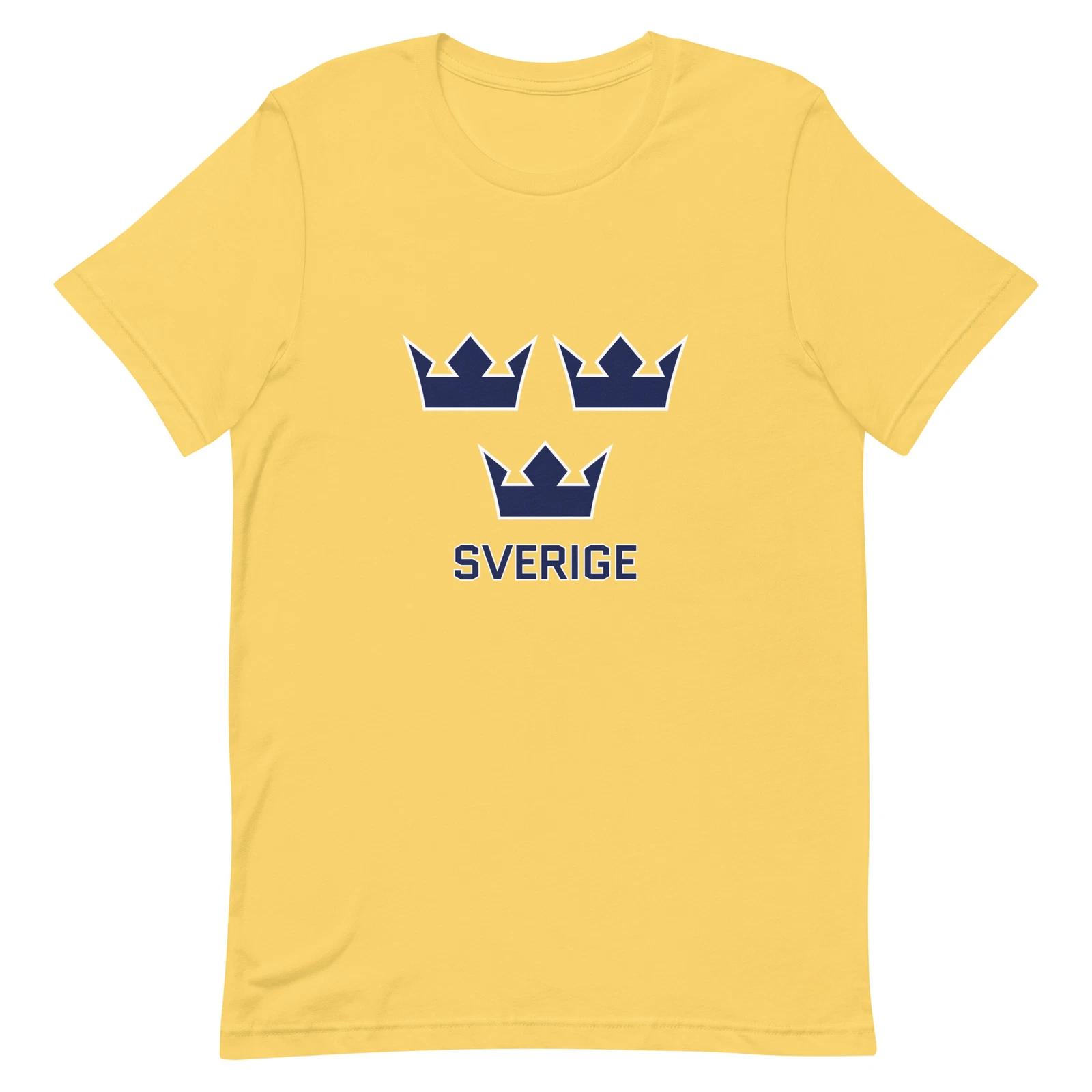 Team Sweden Ice Hockey Jersey Shirt Vintage Retro Throwback M