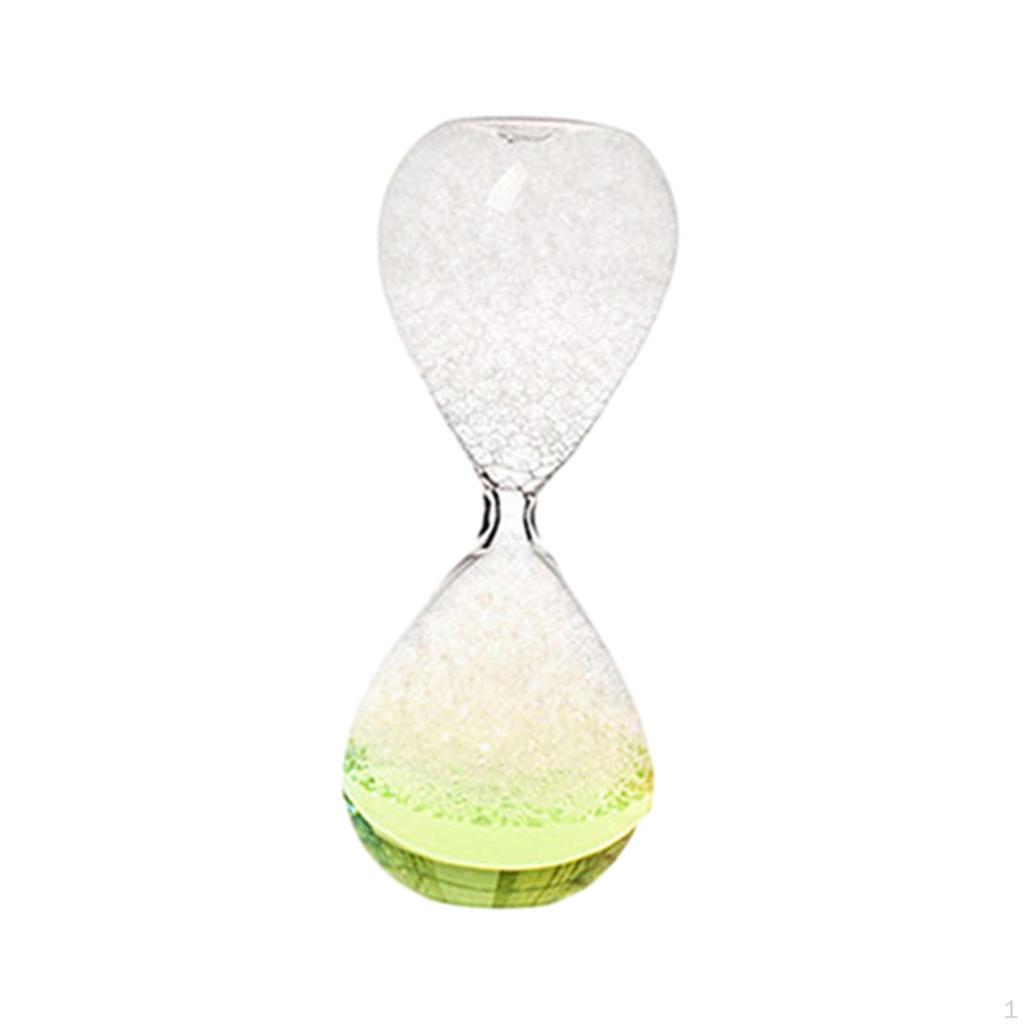Bubble Singing Hourglass Table Decoration Tabletop Handmade Entertainment for Faimly