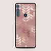 Pink Rose Bling Picture For MOTOROLA One Fusion Case for Moto G10 G9 G8 Plus Play Power One G20 G30 G40 G50 G60 Edge 20 Shell