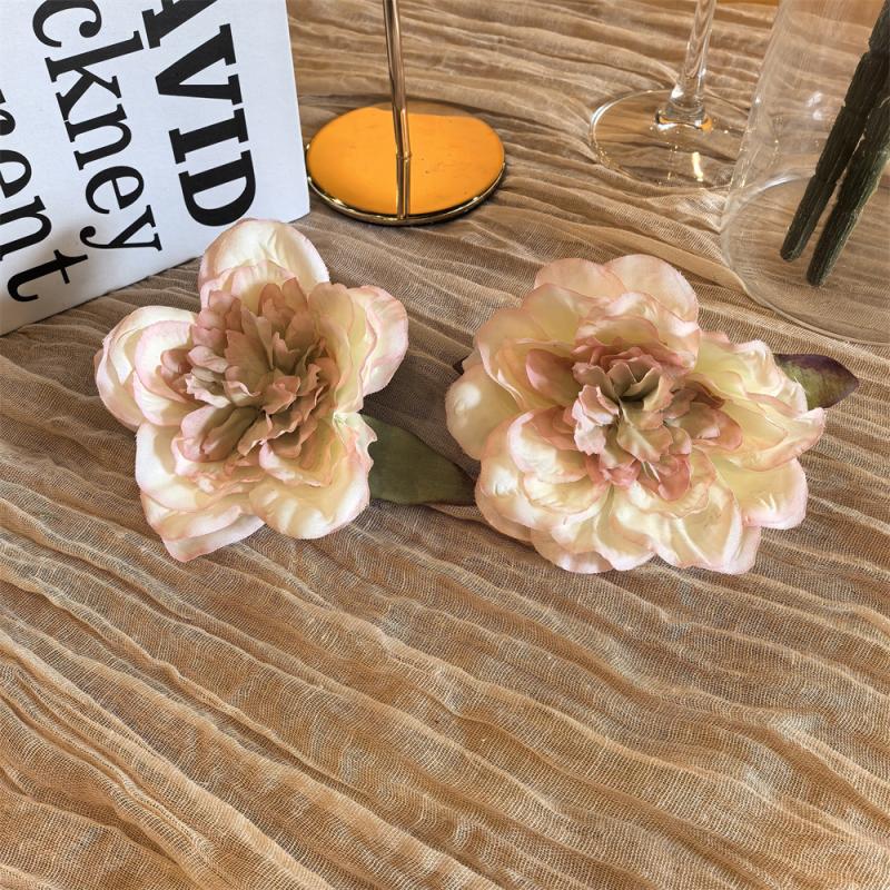 1Pair Sandals Decorations Flower Shoe Accessories Vacation Style Removable Butterfly Orchid Shoes Charms Diy Shoe Buckle