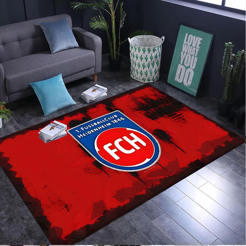 1 Stück Teppich Heidenheim Wappen Teppich, Stuhlmatte, Läufer für Büro Schlafzimmer Wohnzimmer Schlafzimmer, Fußmatten-Dekor Weihnachts-Fächer-Geschenke