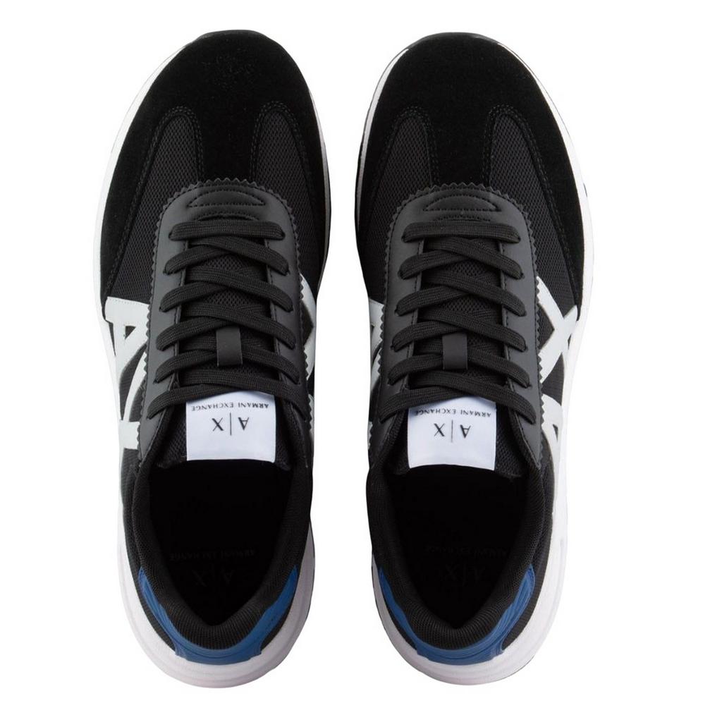 Armani Exchange Mens Suede Trainers