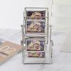 Unique Rotating Wheel Rack Photo Picture Frame Wedding Photography Studio Home Decoration