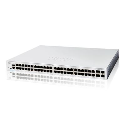 Comutator inteligent Cisco Systems Cisco Catalyst cu 48 de porturi GE 4x1GE SFP, carcasă metalică pentru afaceri (Cisco) 1200-48T-4G (C1200-48T-4G)