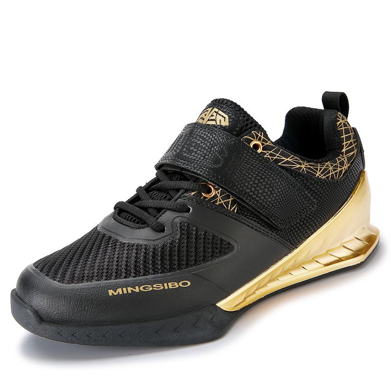 Men Professional Deadlift Shoes Non Slip Barefoot Training Weightlifting Squat Original Sneakers Breathable Weightlifting Shoes
