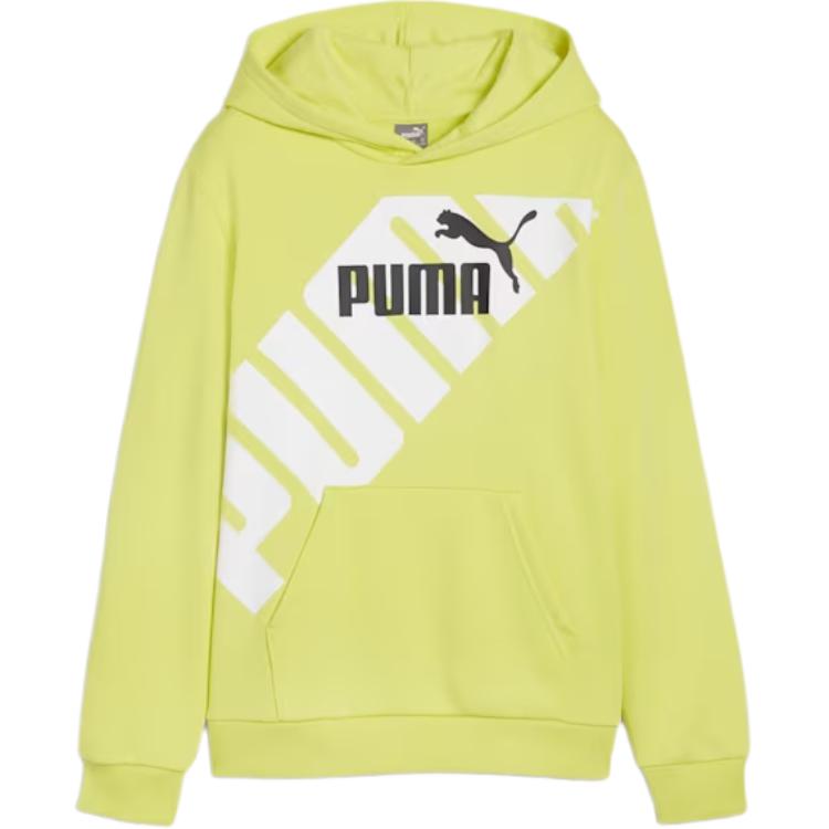 Puma Худи с графикой Power Youth Детские худи Желто-зеленый 679256-38 176 3900₽