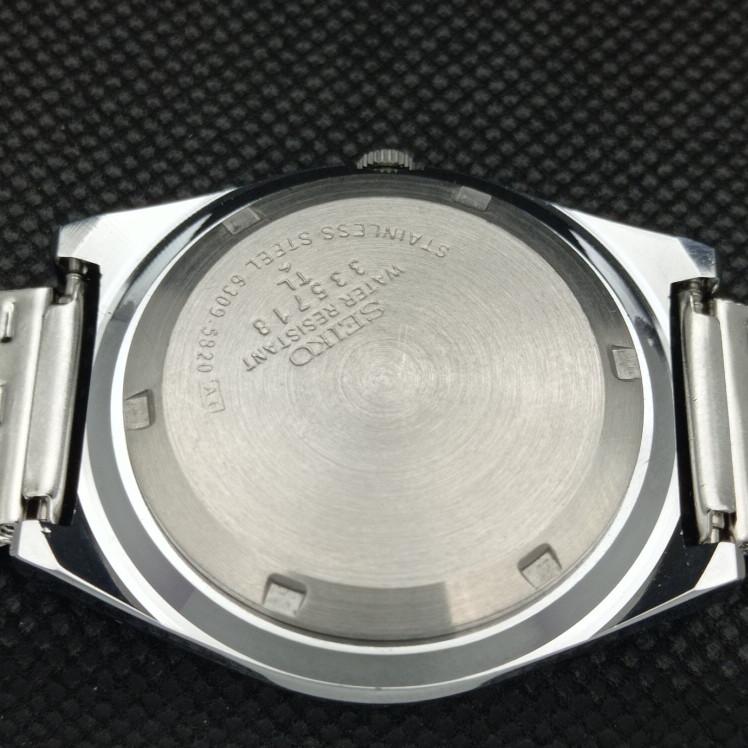 REFURBISHED VINTAGE SEIKO 5 AUTO 6309A JAPAN MENS D/D BROWN WATCH 593c-a314867-2