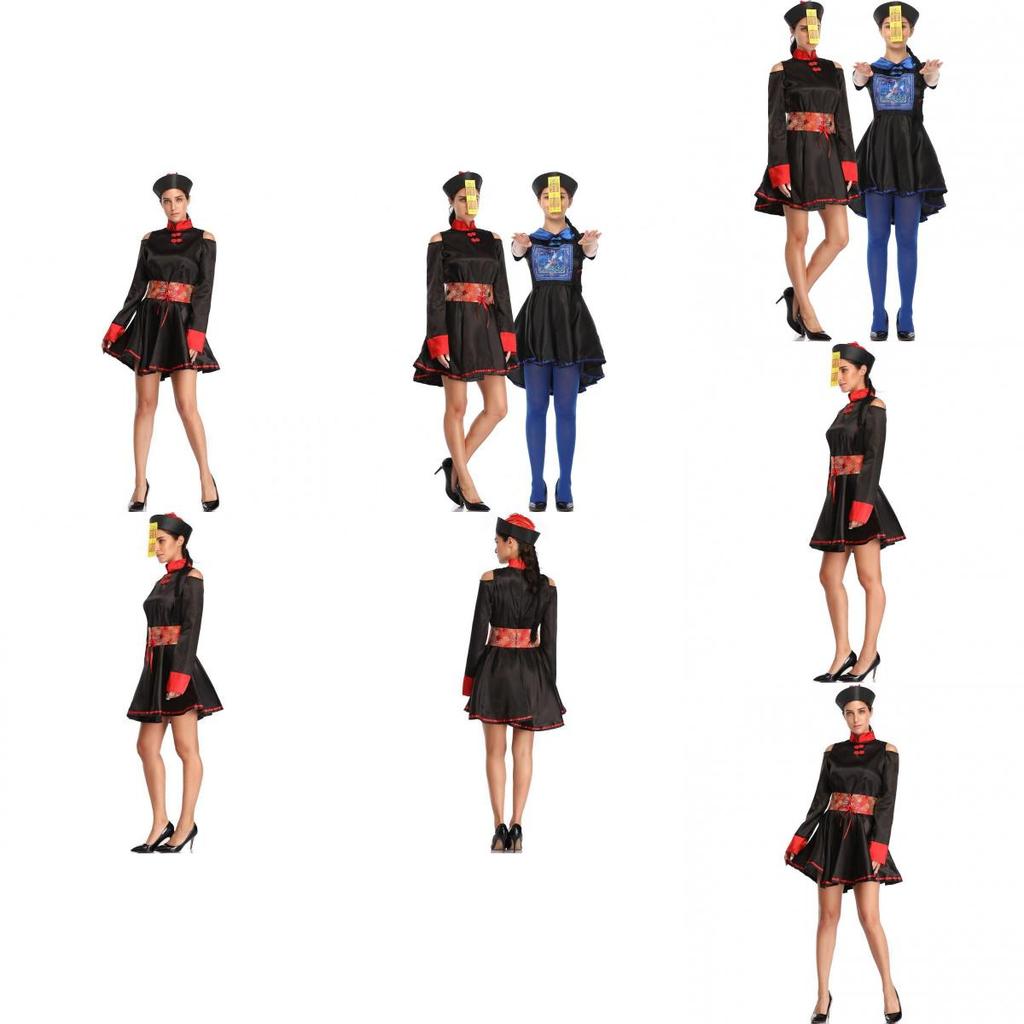 Unique M-xl Women's Zombie Costume Scary Ghost Apparel For Cosplay Games