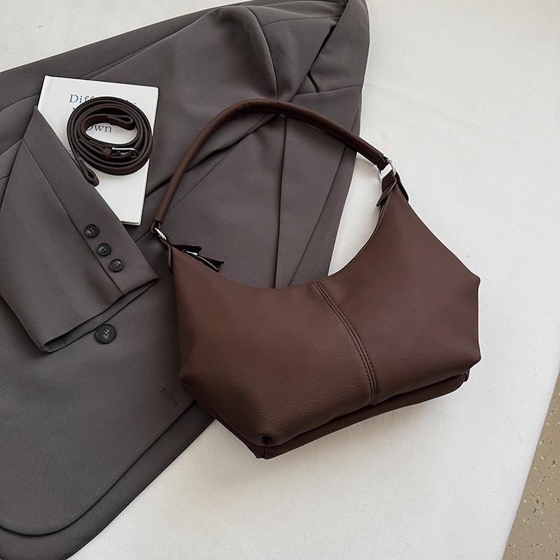 High-value Autumn New Armpit Dumpling Bag Women's Commuter Portable Simple Shoulder Bag Fashion Bag Women's Bag