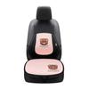 Little Bear Ice Silk Breathable Car Cushion - Cartoon Summer Cooling Pad