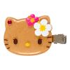 Sanrio Hello Kitty Bangs Clip ABS and Ages 484253 (Tokonatsu Vacation) & Steel, Right-Facing Left-Facing Set, 3+,
