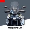 For CFMOTO 800MT MT800 CF800MT Motorcycle Front Windshield Sports Deflector 51/56CM Heightened Windshield Widened And Heightened