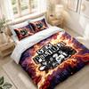 Bedding Set 1 Duvet Cover 2 Pillowcases Sex Pistols Print Bedroom Home Decoration