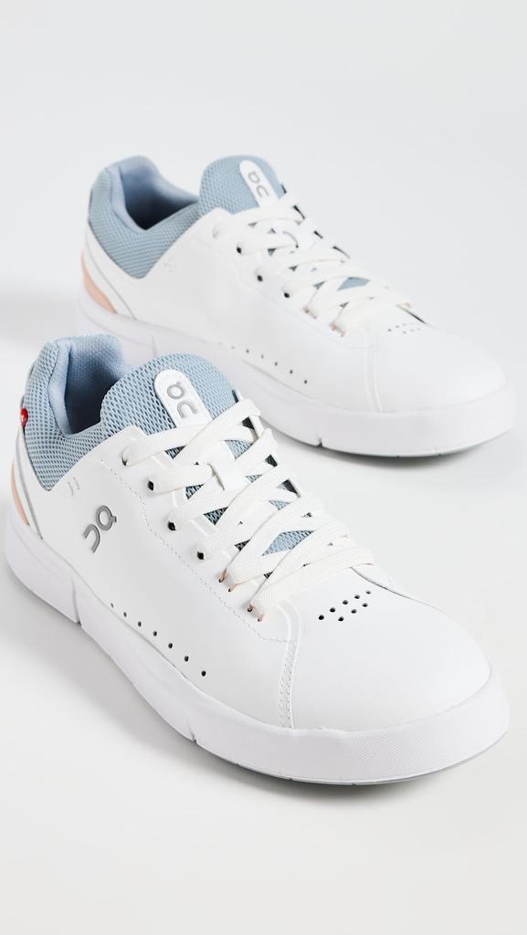On The Roger Advantage White Size All-Women's Sneakers, Rosehip, 27.5cm