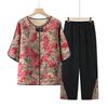 Xiaofu Women's Summer Chinese Style Two-Piece Outfit
