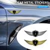 Mode 3D Flügel Metallschild Logo Metallaufkleber Dekorieren Auto Zubehör Für Peugeot 308 408 508 RCZ 208 3008 2008 206 207 307