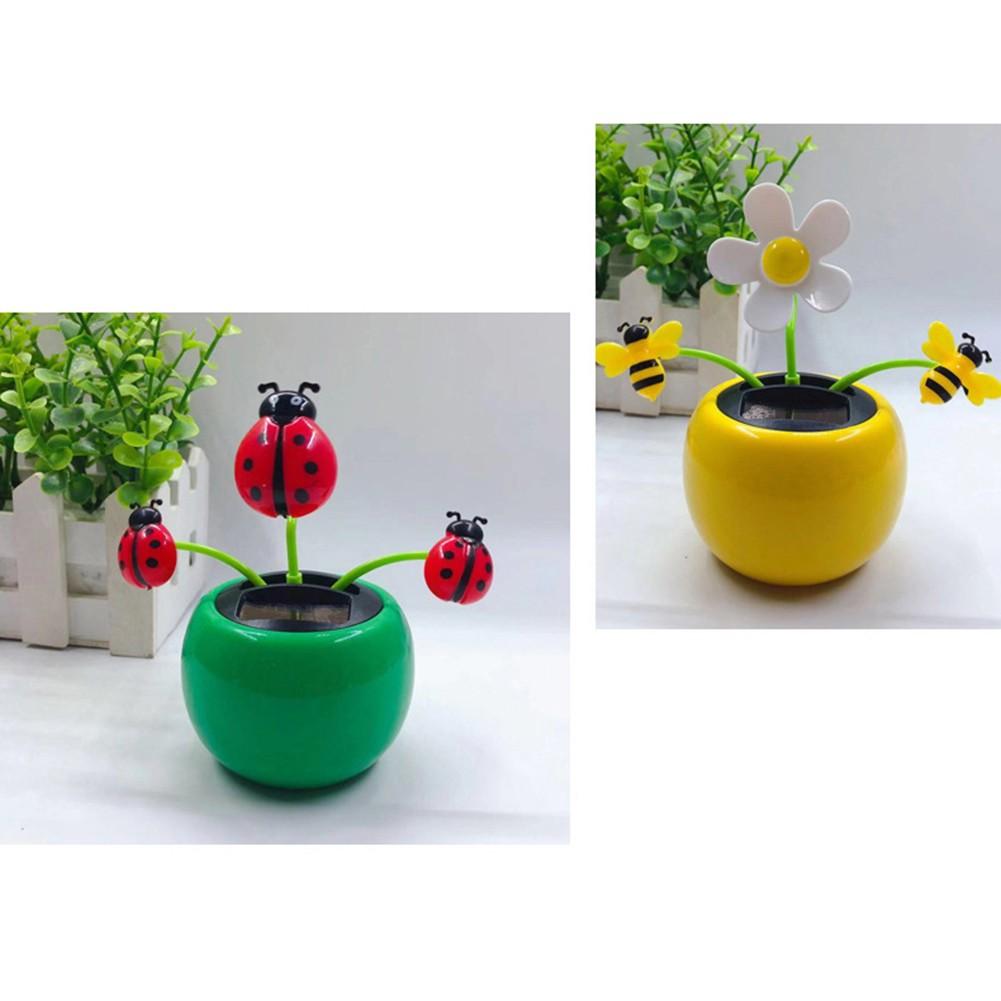 Delicate and Charming Solar Powered Dancing Flower Attractive Home Decorations