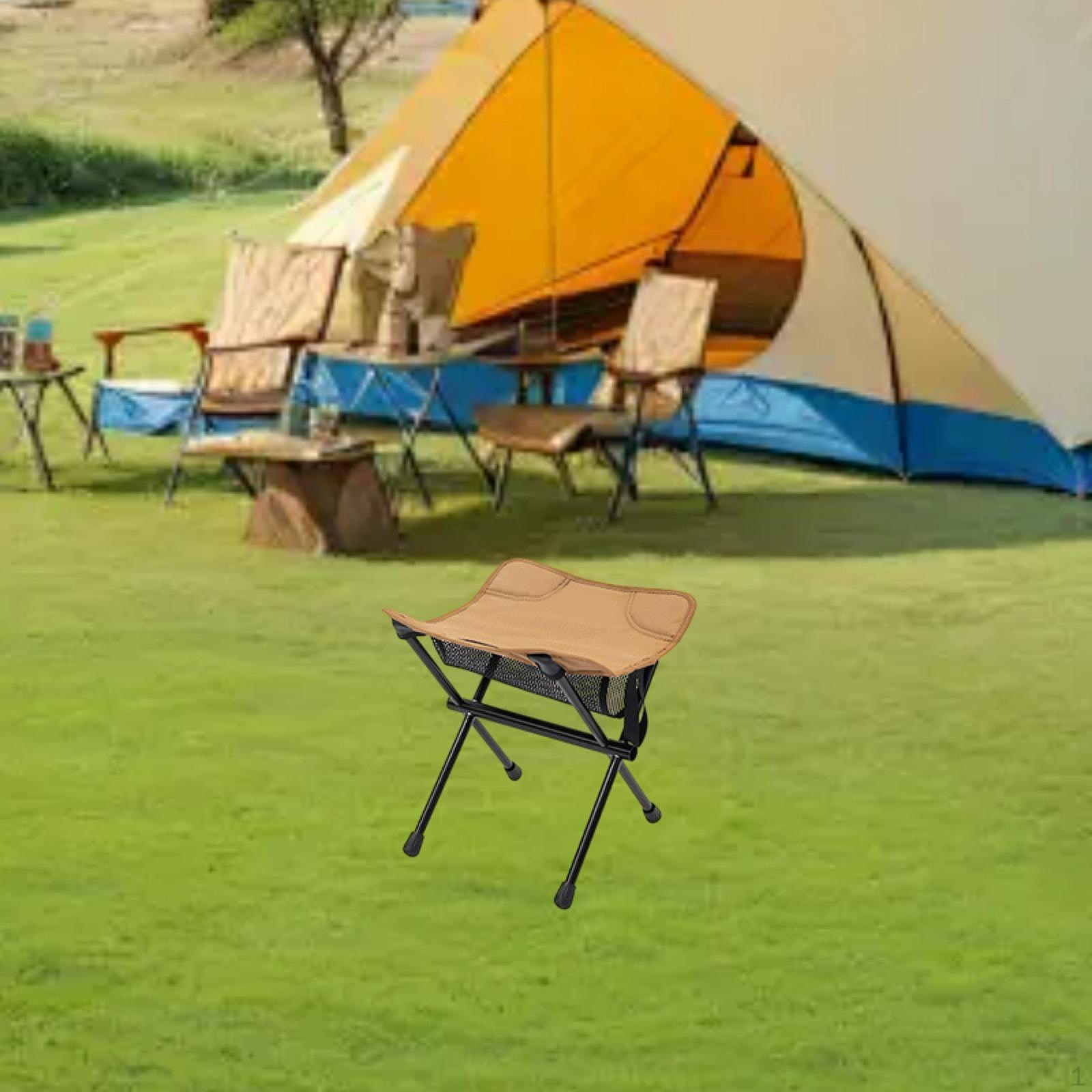 

Кемпинговый стул рыболовный стул нескользящий компактный съемная ножка портативный табурет для ног принадлежности хаки