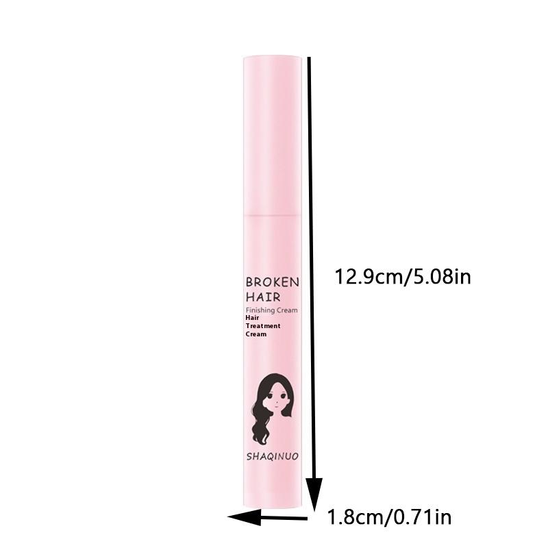 Stick Finitura Capelli Spezzati da 20 ml Cera Gel Styling Facile da Applicare Controllo Crespo Crema Finitura Non Grassa Capelli Disordinati Fissati