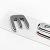 cxjva7 3D ABS Chrome S 63 Logo S63 Emblem Letters Sticker Car Trunk Badge Decal For S63 C217 Accessories