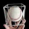 Clear Acrylic Baseball Display Box, Dustproof Waterproof Baseball Stand, Sports Memorabilia Collectible Storage Case