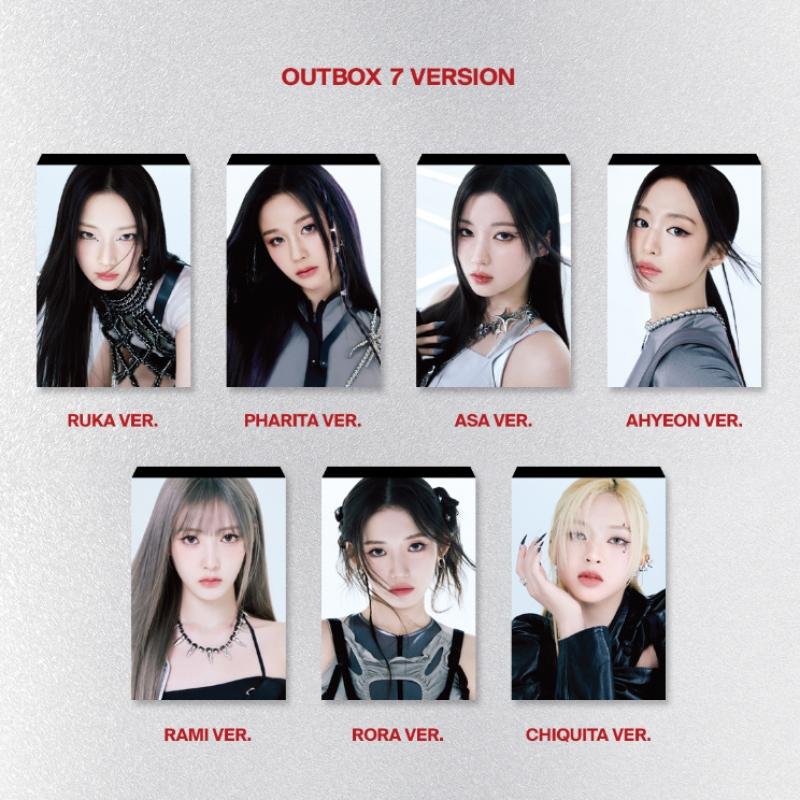 Babymonster 1. mini album Yg Tag Album Ver.   Sada 7 kusov