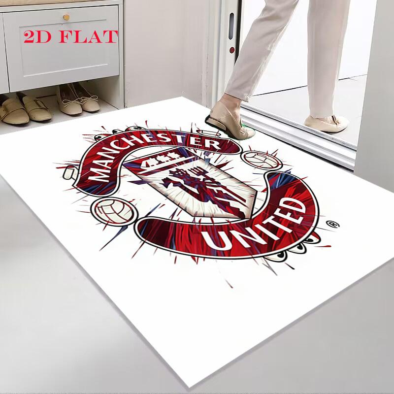 Man Utd Carpet Rug for Living Room Bedroom Home Sofa Decoration,Kids play Nonslip Floor Mat