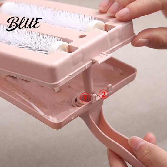 Floor Mat Cleaning Bedding Blanket Handle Multi-functional Roller Long Brush Double Carpet Clothes Dusting Scrubber