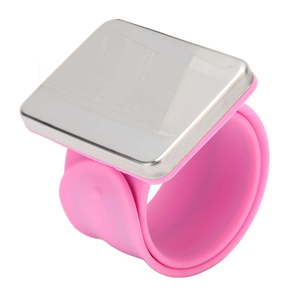 Magnetický šicí jehelníček Silikónový náramek se silným magnetem Bezpečný polštářek na zápěstí pro ruční kutily